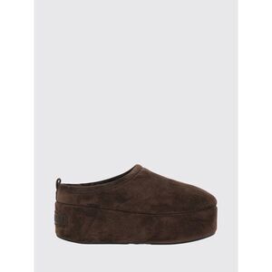 Alaska Shearling-Lined Suede Mules Balenciaga With Wedge Platform Sole
